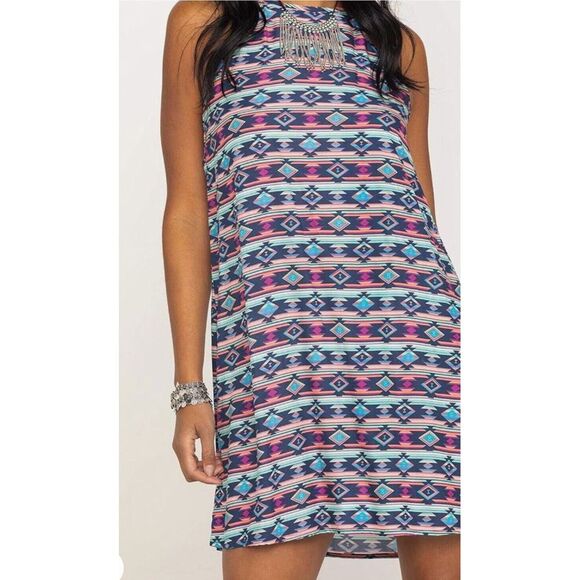 Roper Western Wear NWT Women's Demi Hall Of Fame Slip Dress Sleeveless Large - Picture 3 of 12